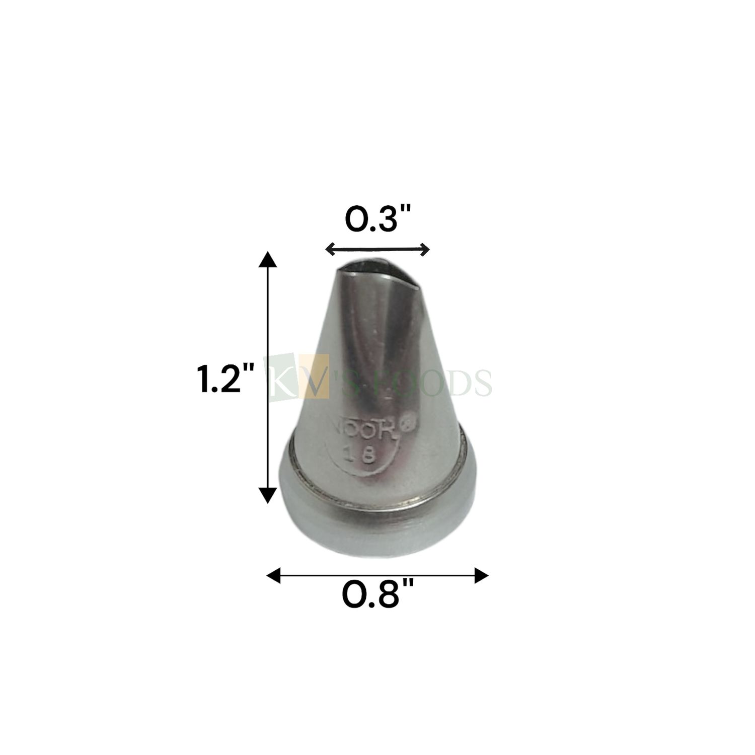 Cake Nozzle Design Noor Basket Nozzle PC Stainless Steel Small