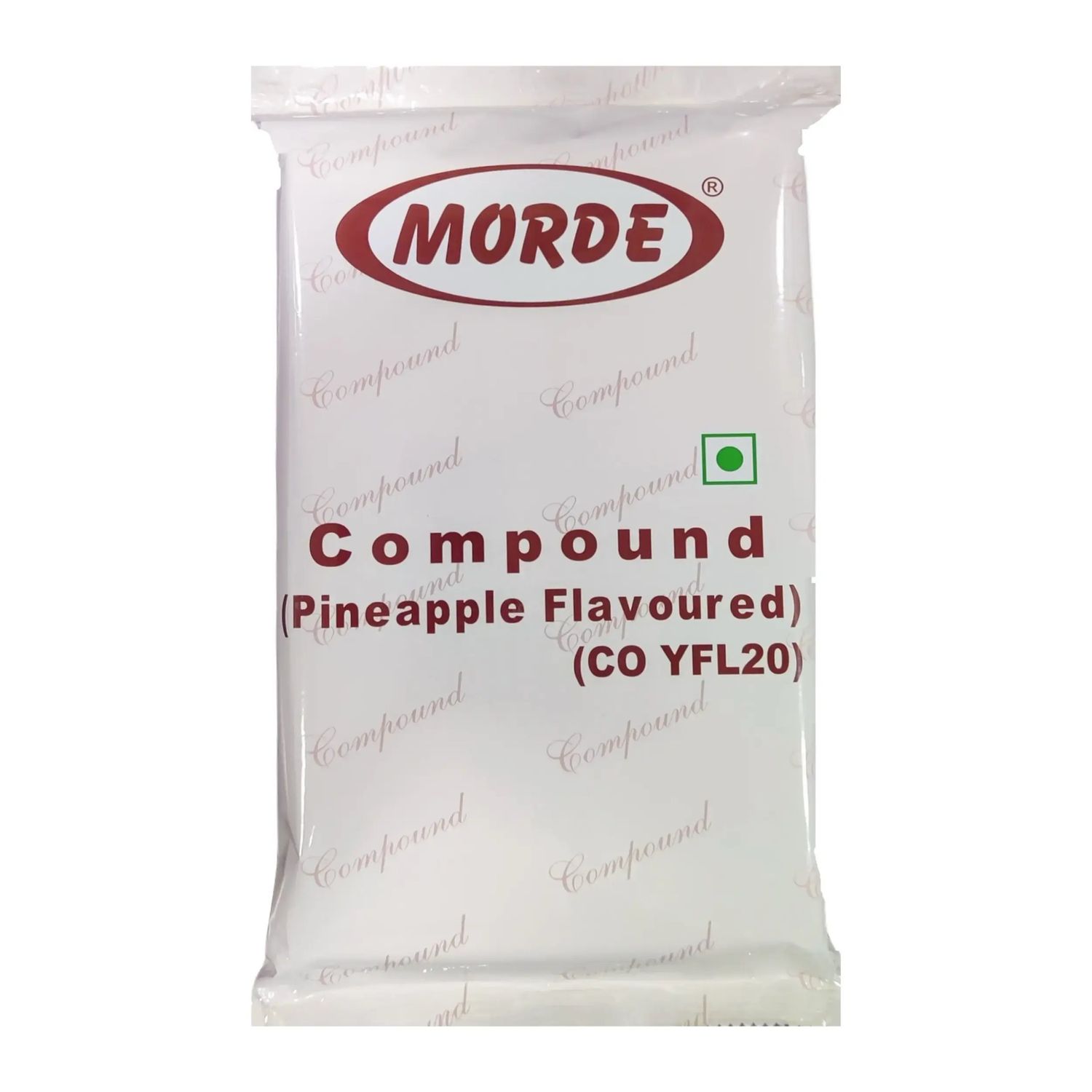 Morde Pineapple Flavored Chocolate Compound (CO YFL20) 500gm