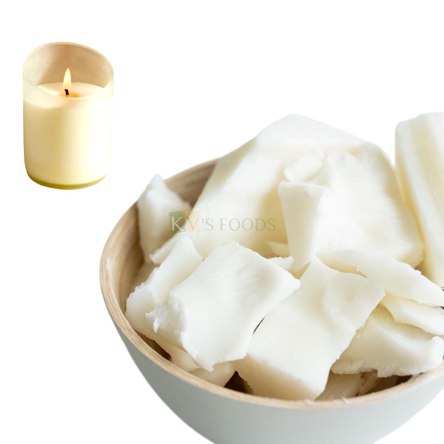 1Kg Soy Wax White Chunk for Candle Making