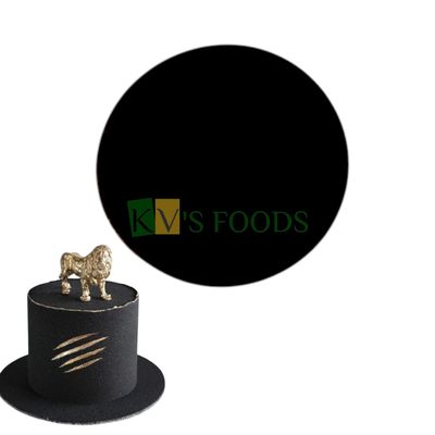 5PCS 10 Inch, Thickness 2mm, Circle Round MDF Black Cake Base for 1 Kg Heavy Cakes, Cake Boards Cardboard, Dessert Plates Pastries Displays Cupcakes Tray pies Pastry, Donuts, Decorating Birthday Theme