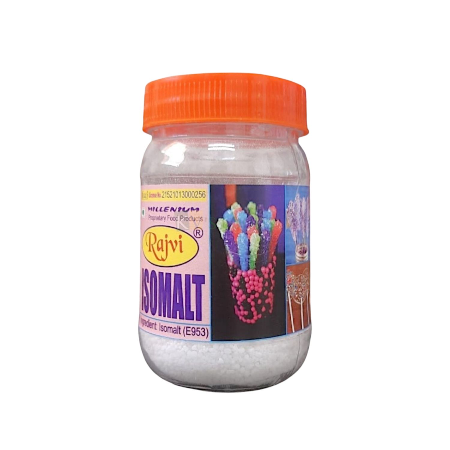 1 PC Rajvi Isomalt  100Gram Can also be used to make Sugar Figurines, Models, Embellishments for Cakes and Stunning Decoration for Desserts, Candies, DIY Crafts