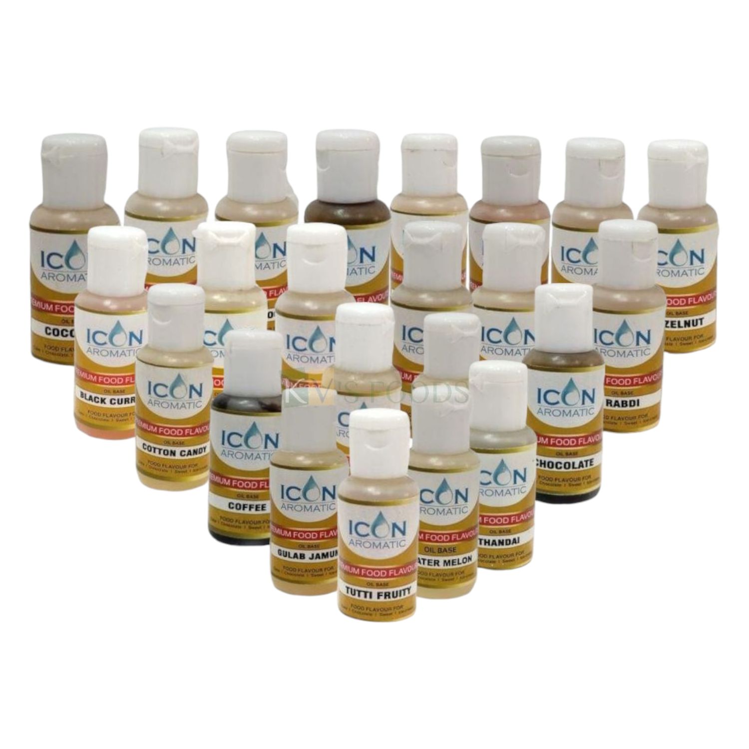 1PC ICON Aromatics Oil Based Essence (15 ML, 30 ML) for Candies, Chocolates, Jellies, Cakes, Can be used for Cooking, Making Ice-Cream, Desserts Icing Creams etc