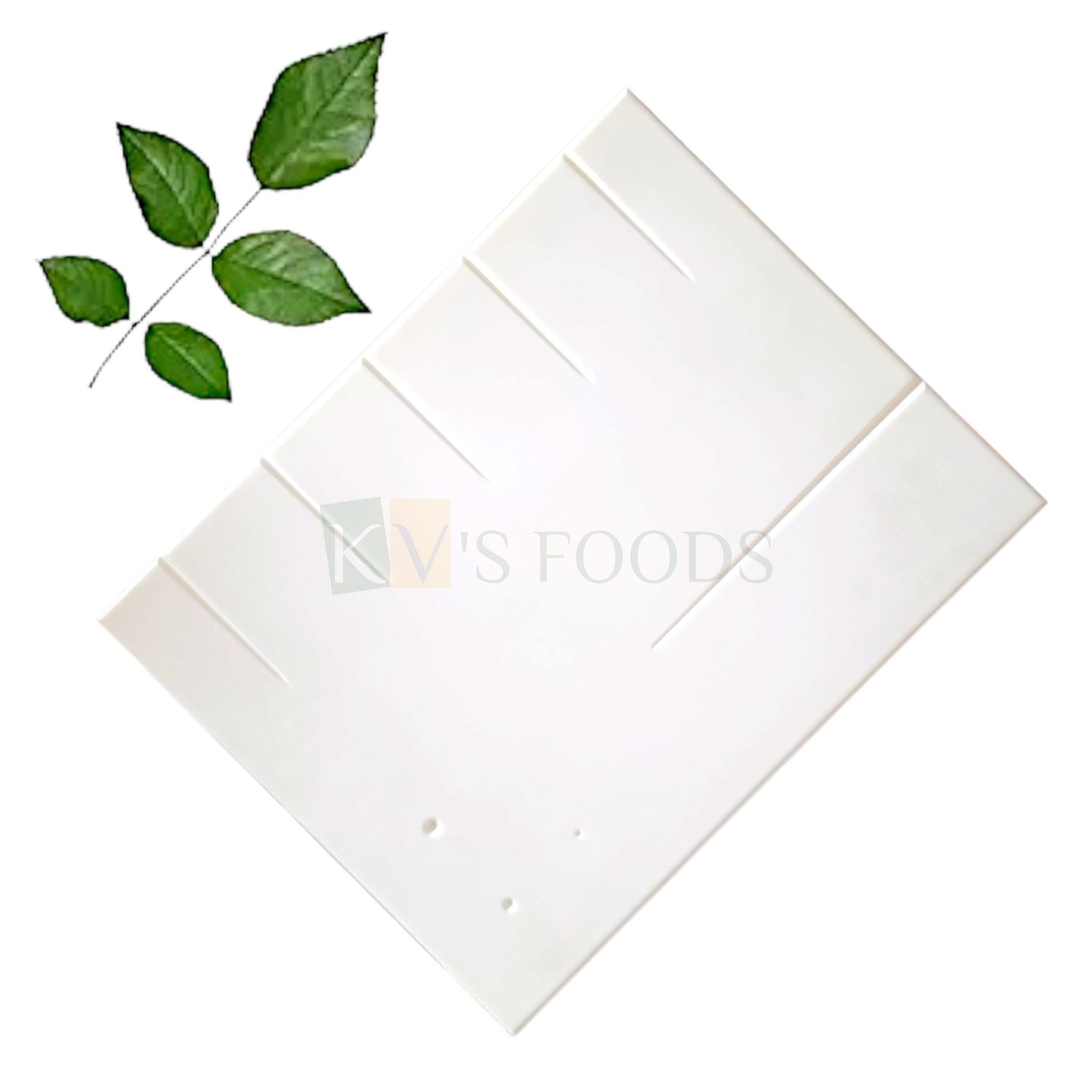 1 PC White Petal and Leaves Big Veining Board Fondant Leafs Chocolate Veiner Tool, Nature Garden Cake Theme, Happy Birthday Theme Wedding Anniversary Cakes Baby Shower Decorating Tools