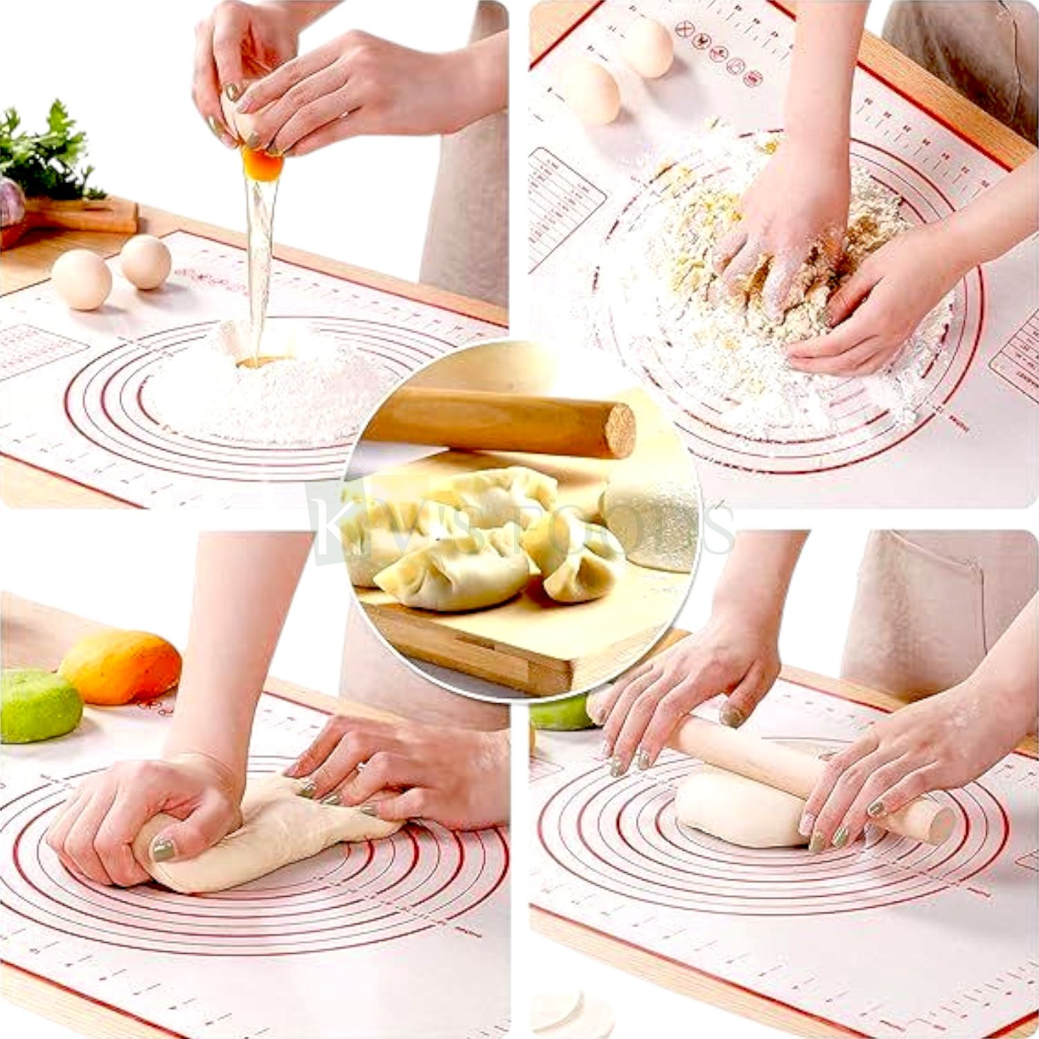Non Stick Half Sheet Silicone Baking Mat Silpat Premium Non-Stick