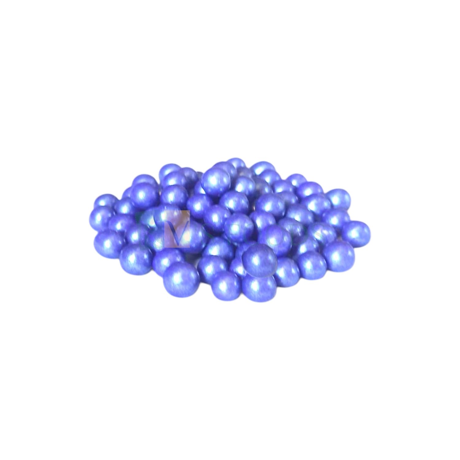 Metallic Violet Colour Pearl Shiny Big Size Moti Sugar Balls, Circle Shaped Edible Sprinkles Confetti, Decorative Toppings for Birthday Doughnuts, Cakesicles DIY Baby Shower Cake Decorations