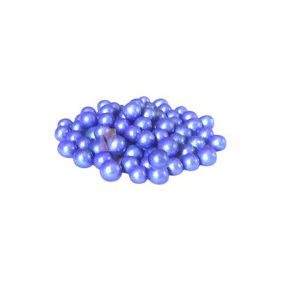 Metallic Violet Colour Pearl Shiny Big Size Moti Sugar Balls, Circle Shaped Edible Sprinkles Confetti, Decorative Toppings for Birthday Doughnuts, Cakesicles DIY Baby Shower Cake Decorations