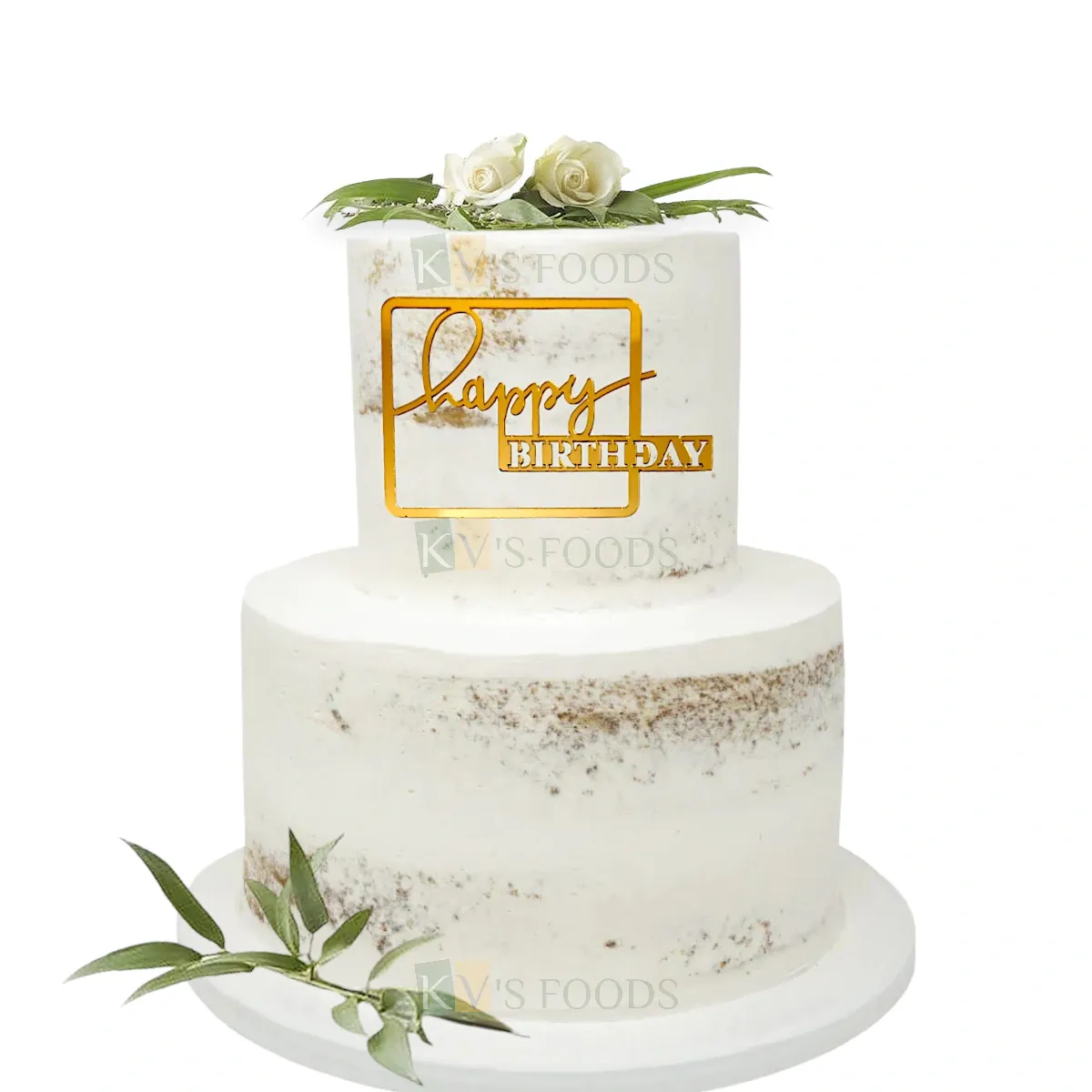 1PC Golden Acrylic Shiny Glass Finish Happy Birthday Letters Cake Topper Unique Elegant Font Design Cake Topper, Girl Boy Cake Insert, Chidren&#39;s Friends Collegues Birthday Party DIY Cake Decorations