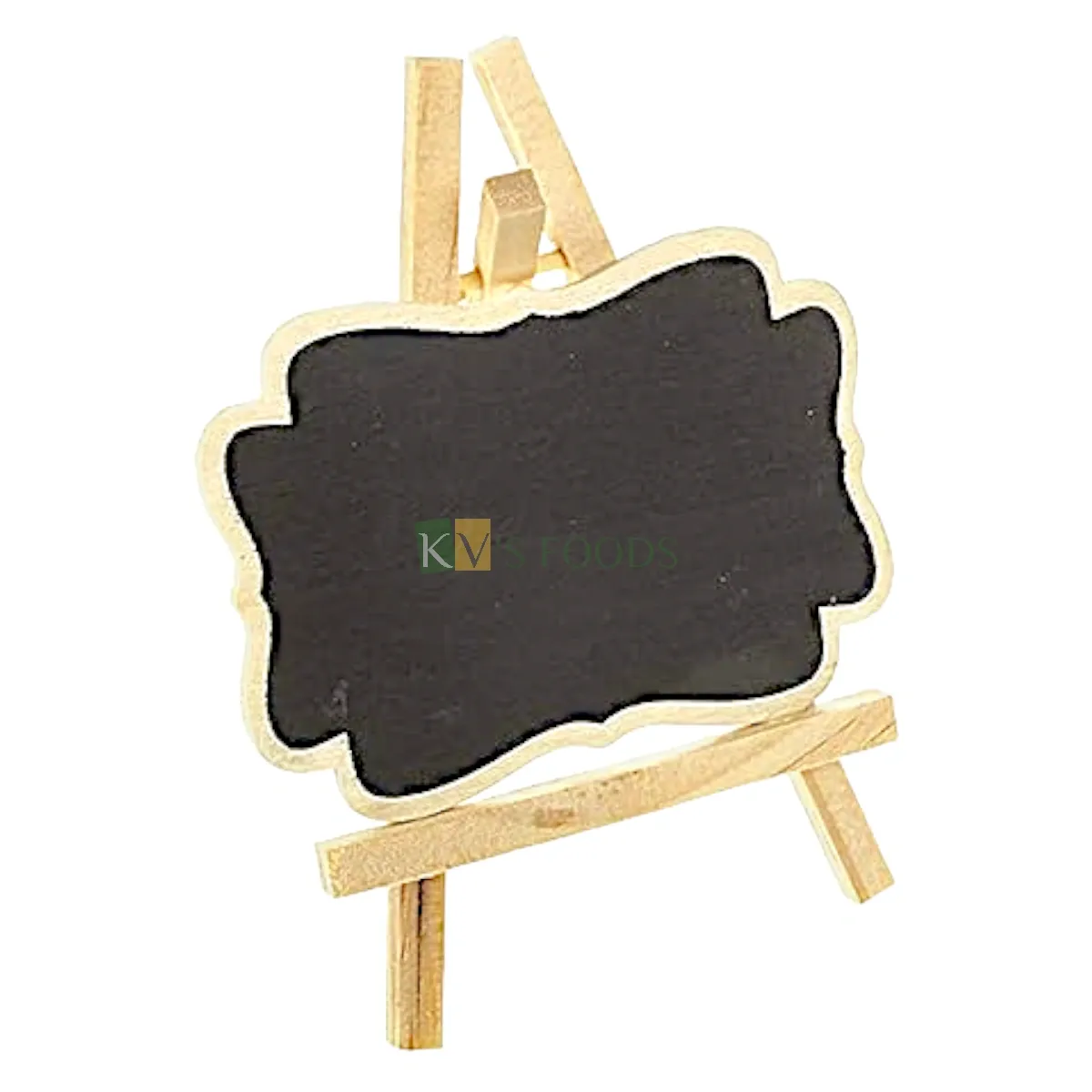 1PC Mini Chalkboard Set, Signs Chalkboard Tags, Labels Kids Mini Tabletop Mount Wooden Blackboard for Food Signs, Wedding Signs, Message Board, Party Buffet and Event Decorations