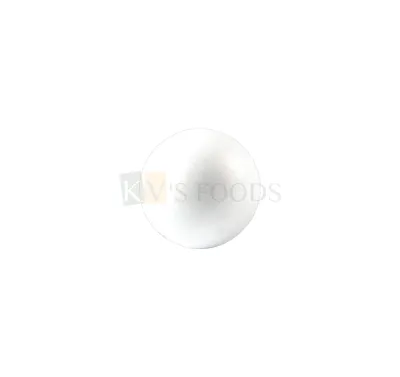 Styrofoam Spherical, Round, Circle Cake Dummy 2 inch across for Ball, Planet Toppers, Fake Cake Structure, Practice Dummy Cake, Non-Edible Display Cake