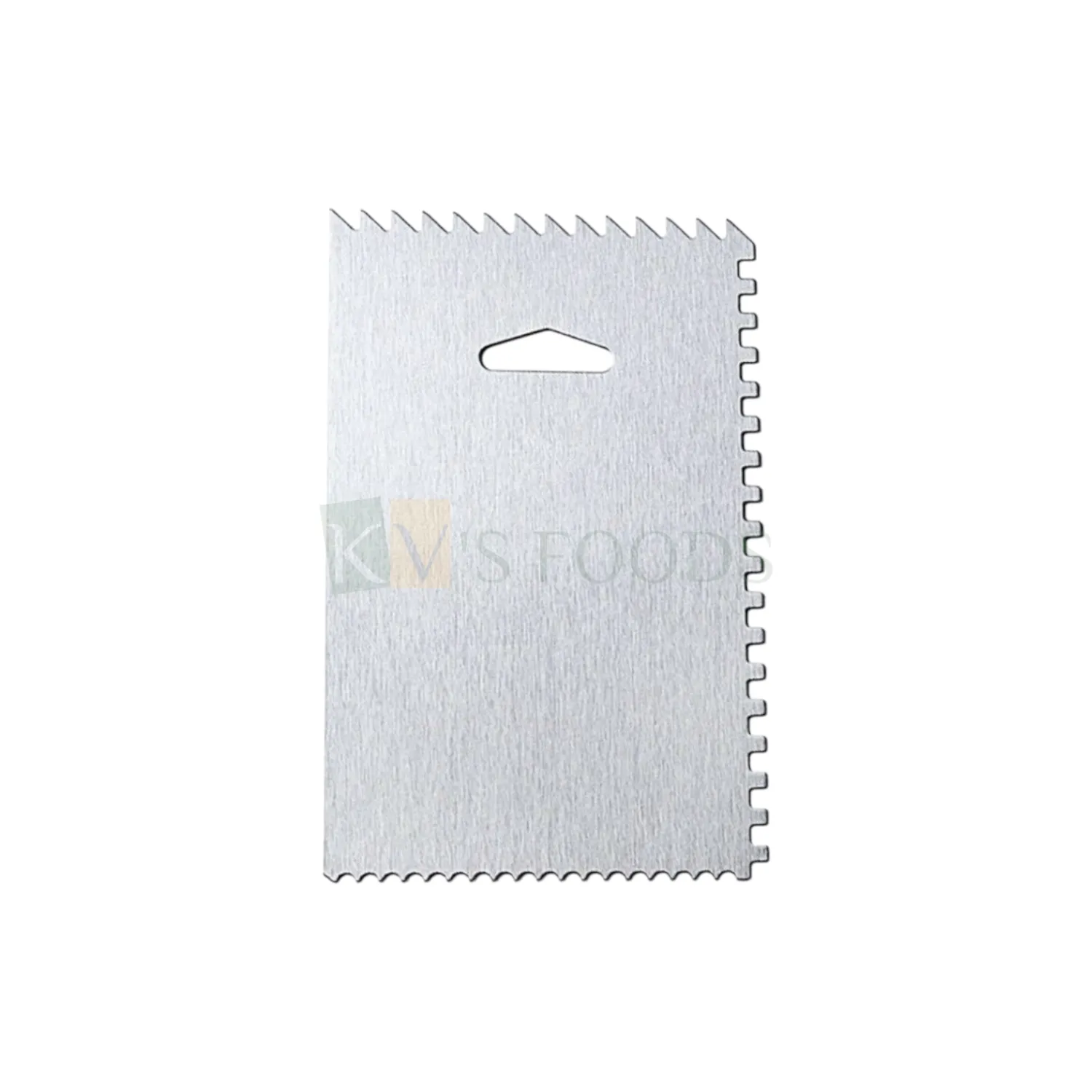 4 Sided Aluminum Cake Scraper Decorating Comb Icing Smoother Cake Decorating Tool