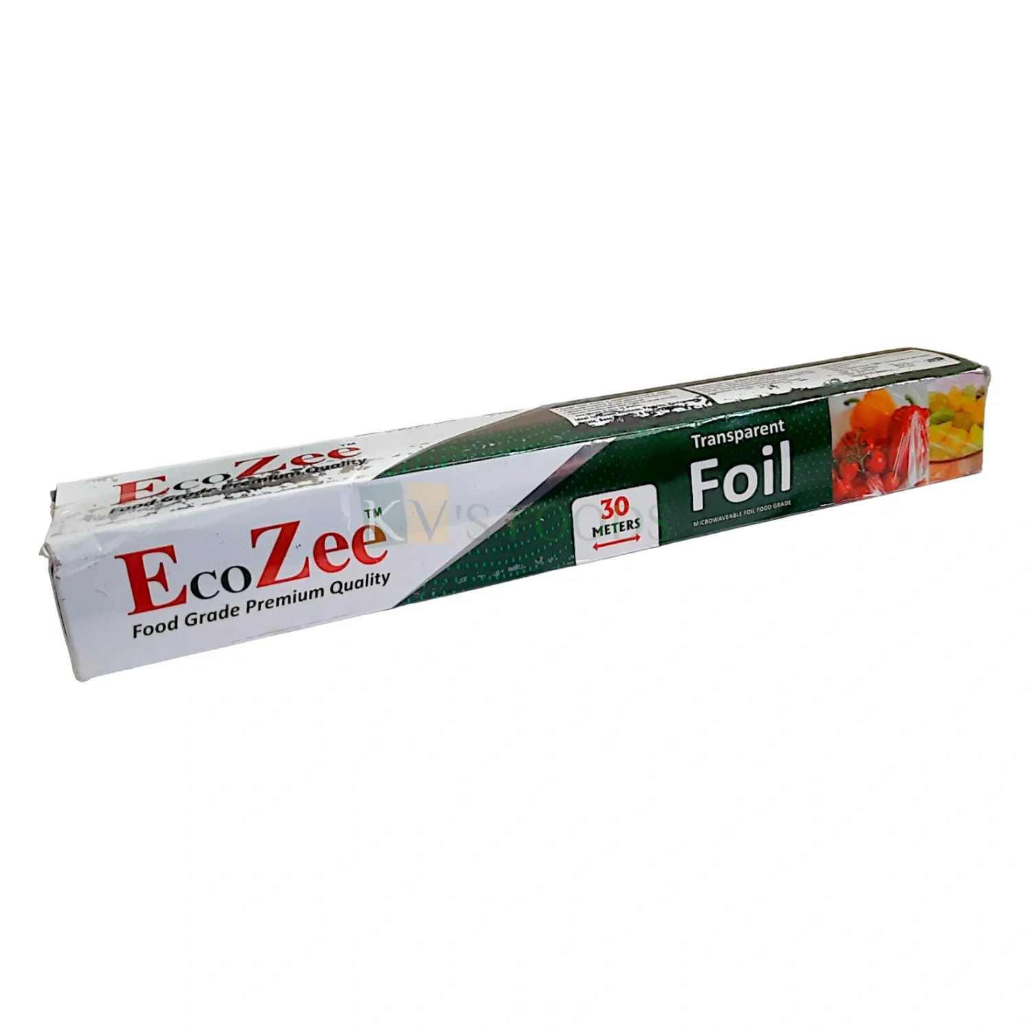 1 PC 30 Meters Cling Flim Multipurpose Transparent Saran Shrink Wrap, Cling Wrap, Glad wrap or food Wrap, Food Covering Cling Film Roll, Transparent Foil for Vegetables &amp; Fruits