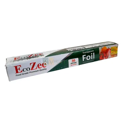 1 PC 30 Meters Cling Flim Multipurpose Transparent Saran Shrink Wrap, Cling Wrap, Glad wrap or food Wrap, Food Covering Cling Film Roll, Transparent Foil for Vegetables &amp; Fruits