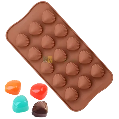 15 Cavity Sea Shell Silicon Chocolate Mould, Sugar-craft, Chocolate, Cake Decoration, Candy, Jelly, Gummy, Fondant, Baking DIY Food Decor Craft Mold