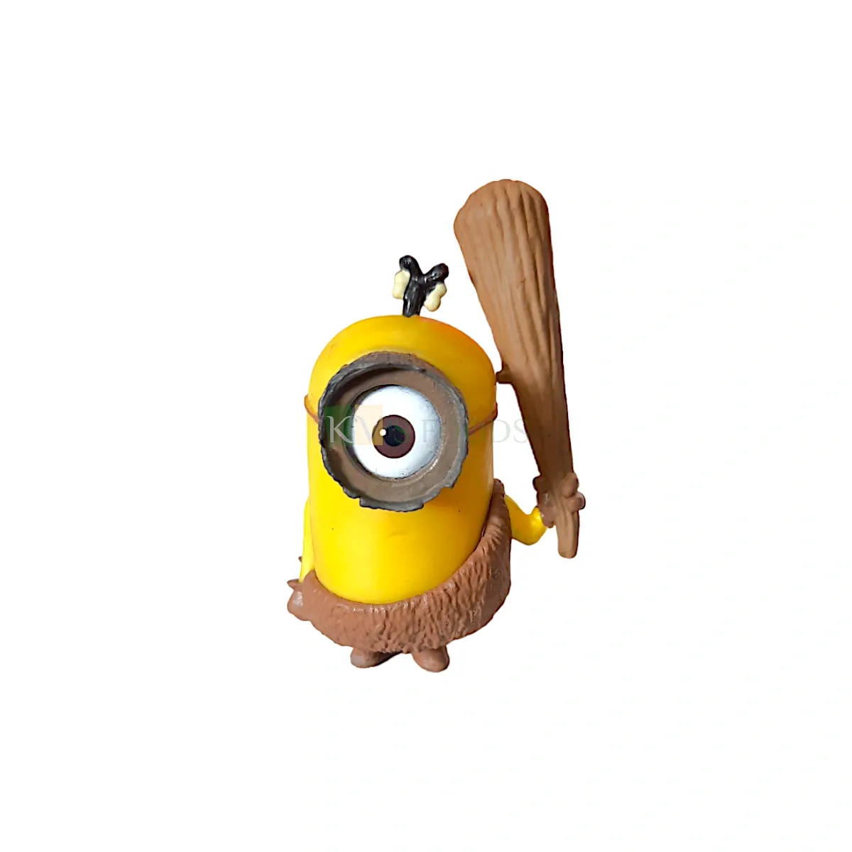 1PC Yellow Standing Miniature Minions Cro-minion Single Eye Toy Action Figure Cartoon Anime Cake Topper Figurine Statue Kids Happy Birthday Theme Cartoon Characters DIY Cake Decorations
