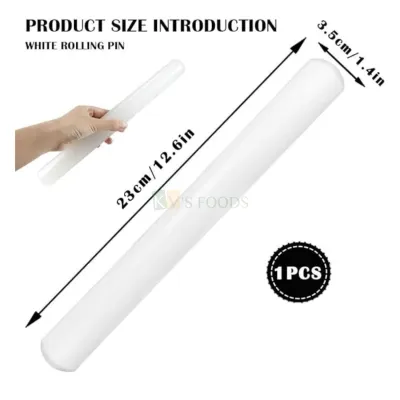 KooingTech Nonstick Fondant Rolling Pin – 9.1" Long Nylon Roller For Baking, Clay, Dough, Pizza - View #9