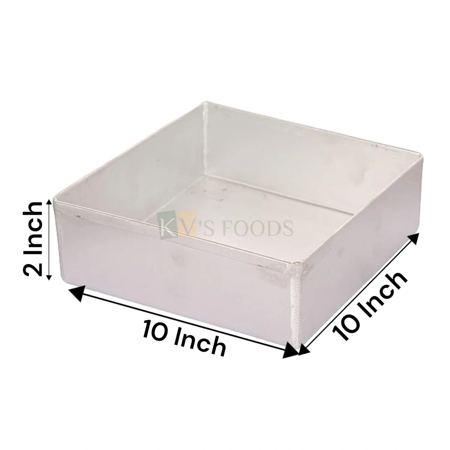 Cake Recipe Kg Square Cake Tin Size In Inches 1PC Size 10 X 10 X Inch