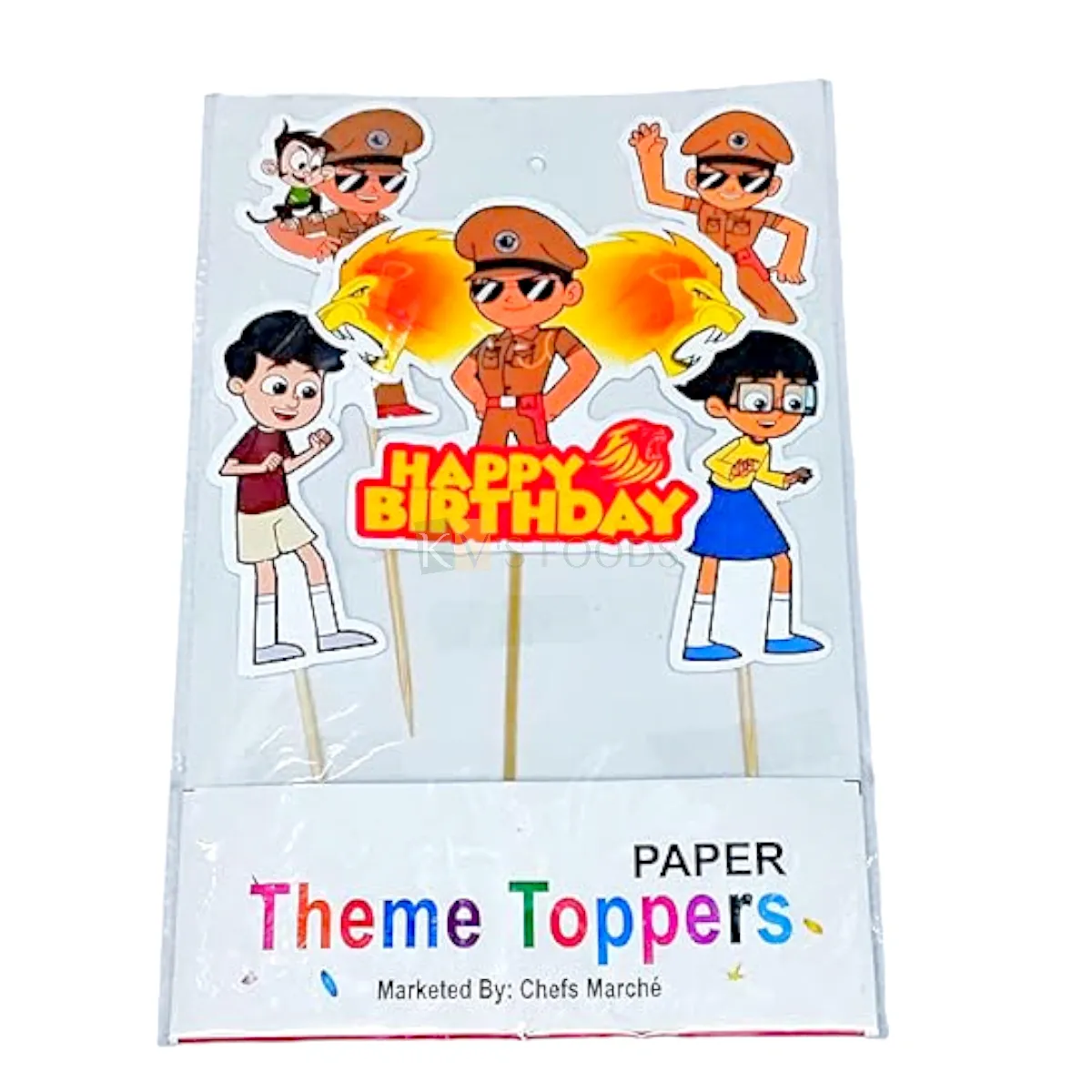 PCS The Little Singham Cartoon Characters Theme Cake Topper