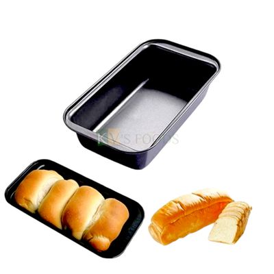 1 PC 5.9 x 2.9 x 2.4 Inch, Capacity ~300 gms, Medium Non-stick Rectangular Loaf Mould, Jelly Pudding Cake Pan, For Oven Baking Bakeware for Bavarois, Brownie Meatloaf, Dessert, Ice-creams Bread Muffin