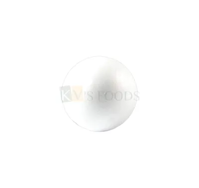 Styrofoam Spherical, Round, Circle Cake Dummy 3 inch across for Ball, Planet Toppers, Fake Cake Structure, Practice Dummy Cake, Non-Edible Display Cake
