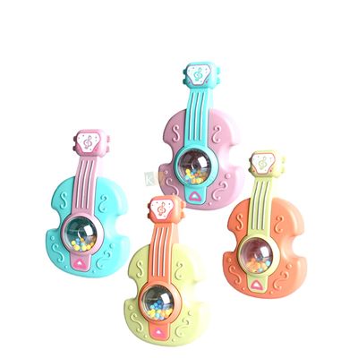 1PC Size 2.9 x 0.8 x 4.7 Inch, Ukulele Guitar Toy Cake Topper, Musician Theme Cake  Ukulele Cake, Miniature Figurine Kids Girls Boys Birthday Party Celebration and Occassion DIY Cake Decorations