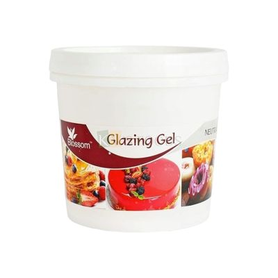 1 Kg Edible Blossom Neutral Glazing Gel for Desserts, Cakes Topping Paste, Sweets Decorations,  Doughnuts, Cookies DIY Cake Decorations
