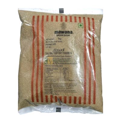 1 KG Mawana Brown Sugar Powder, Can be used for Making Breads, Cakes, Ice-Creams, Sweets, Desserts, Dahi, Pudding, Cookies, Shakes, Coffees, Cold Beverages DIY Cake Decorations
