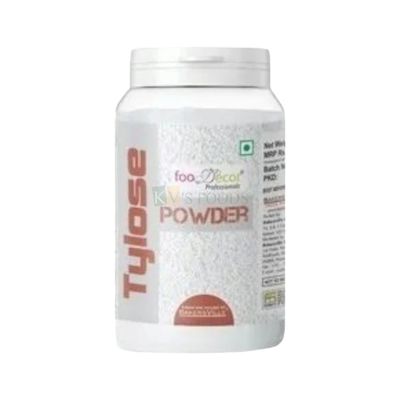 1 PC white Colour FooDecor Professionals Tylose Powder, Tylopur Powder, Fondant Stabilizer, Gluten Free (75 Gram) used in Most Cake Decorating Activities
