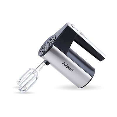 Jaipan 450 Watt High Performance Heavy Duty Copper Wire Motor Hand Beater, Mixer, Blender :: 5 Speed :: Dough and Beater Hooks 1 year warranty