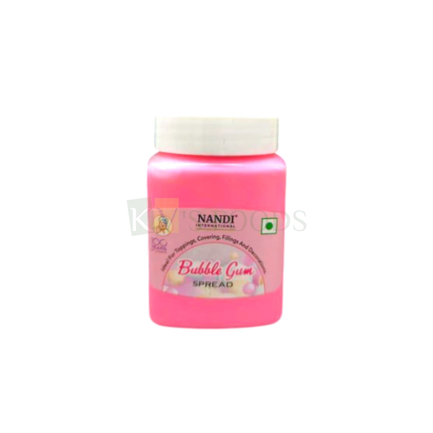 200 Gram Nandi International Bubble Gum Spread, Perfect for spreading on Toast, Breads, Cake Smoothies Kunafa Chocolates Great for Toppings, Fillings Coverings, Desserts, Cake Decorations, Bakery Item
