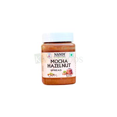 200 Gram Nandi International Mocha Hazelnut Spread for Toast, Breads, Cake, Smoothies, Kunafa Chocolates, Toppings, Fillings Coverings, Desserts  and Cake Decorations, Pralines, Truffles, Bakery Items