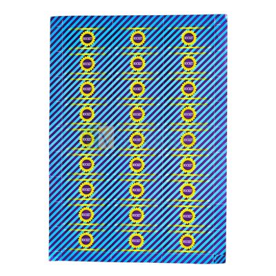 Diwali Cracker Chocolate Pre-cut Rocket 27 Stickers  In 1 Sheet