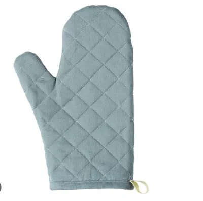 1 PC Cotton Oven Gloves Heat Proof Resistant Microwave Heating Standard Size Oven Mitts, for Kitchen Cooking, Grilling, Baking