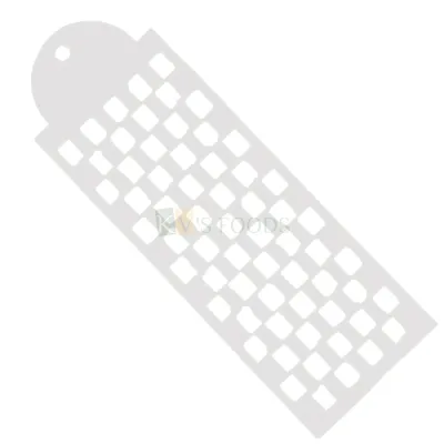 1PC Square Geometrical  Designs Cake Decorating Stencil Pattern Template Engagement, Wedding Cake Decoration, Anniversary Cakes, Side/Top Cake Designing Mesh Tool DIY Lace Border