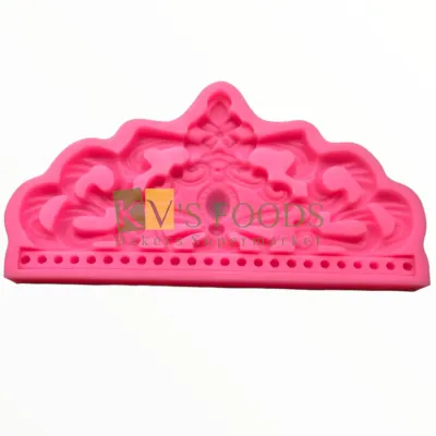 Big Crown Fondant Silicon Mould, Suitable for Fondant &amp; Gum Paste