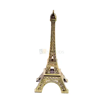 1PC 10.4 cm Small Miniature Eiffel Tower Paris Cake Topper, Children's Kids Girls Boys Happy Birthday Theme Cake Topper DIY Cake Decorations Kids Room Decor, Car Decor, Home Decor Table Decor, Gifting