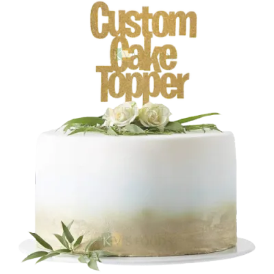 Customised &amp; Personalised Acrylic Cake Toppers for Birthdays, Wedding, Baby Showers, Anniversary and Engagement Celebrations, Customise Based on Your Occasion