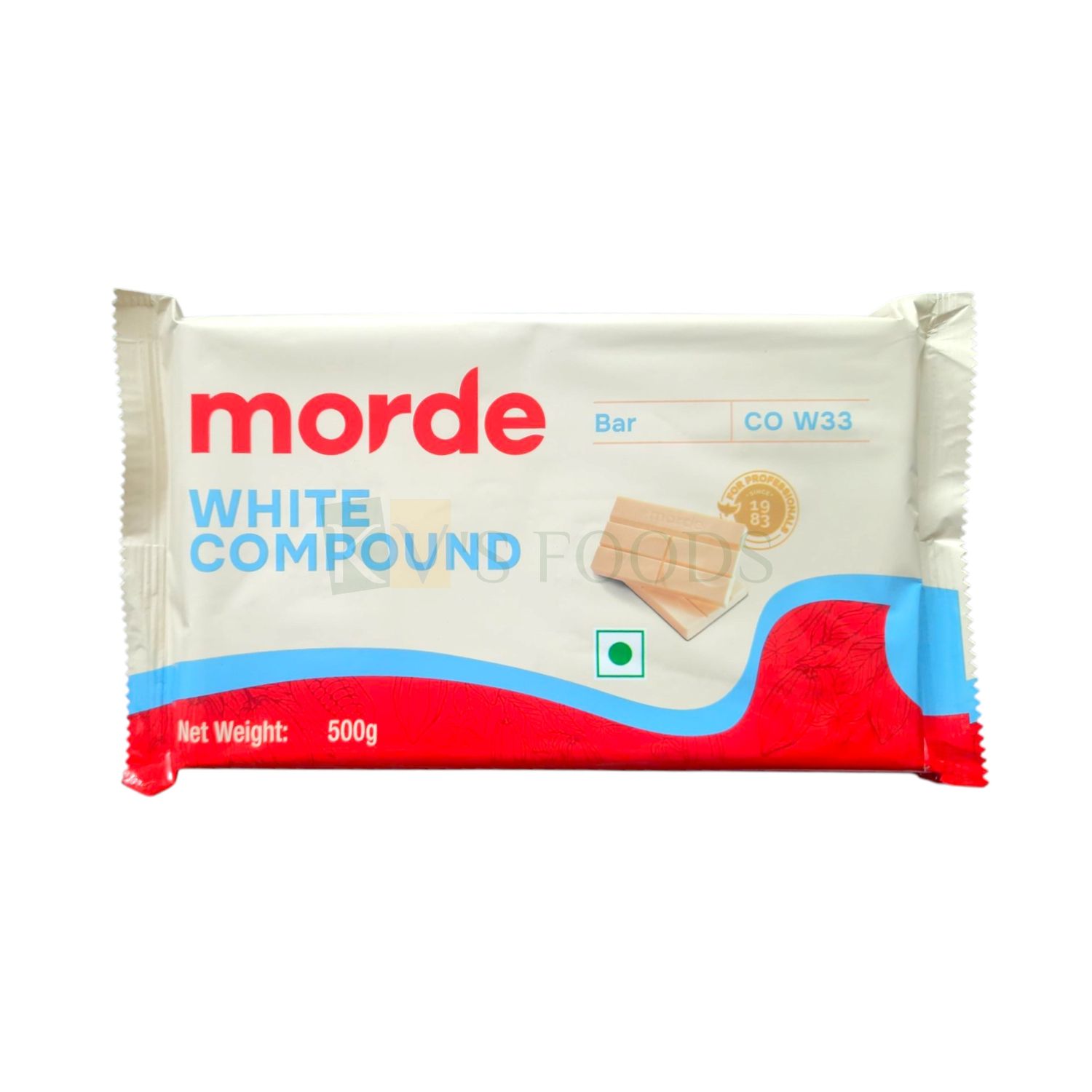 Morde White Chocolate Compound (CO W33) 500gm