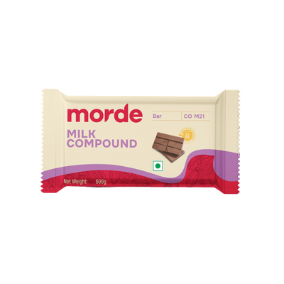 Morde Milk Chocolate Compound (CO M21) 500gm Morde Milk Chocolate Compound (CO M21) 500gm