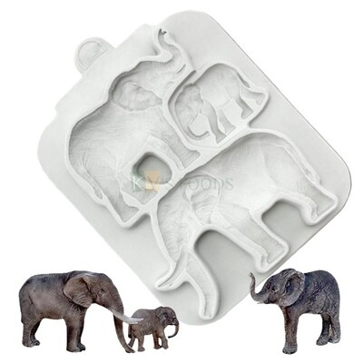 Jungle Zoo Theme Animals Elephant Family Chocolate Silicone Fondant Moulds Model Sugar Craft, Gum paste, Resin Clay, Cake Decorating Toppers, Kitchen Tools, Insert Baking Accessories DIY Food Decor Jungle Zoo Theme Animals Elephant Family Chocolate Silicone Fondant Moulds Model Sugar Craft, Gum paste, Resin Clay, Cake Decorating Toppers, Kitchen Tools, Insert Baking Accessories DIY Food Decor
