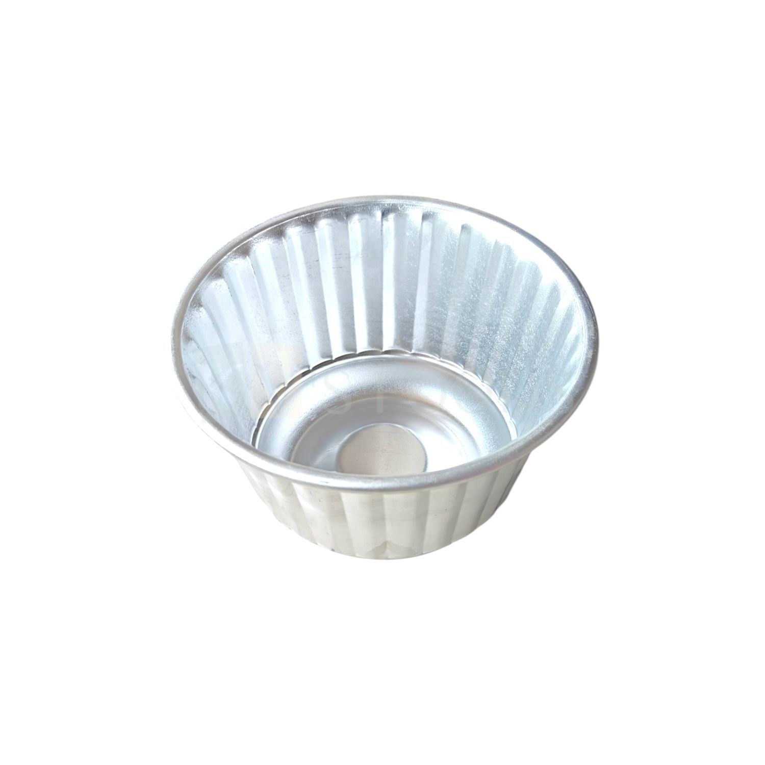 1PC Aluminium Big Jelly Baking Mould Cup for Oven (Size 5), Mold for Cakes, Pudding, Desserts, Jelly Cup Cake, Bowl, Bakeware Mould, Fluted Lined Tins, Kitchen Accessories