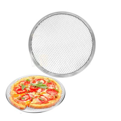 1 PC Aluminum Diameter 8 Inch, Big Pizza Screen/Pizza Tray/Jali/Pizza Mesh Tray For Baking, Oven, Bakeware Round, Cookies, Bread Pancake Sheet, Home Kitchen Cooking Kitchen Tools Accessories