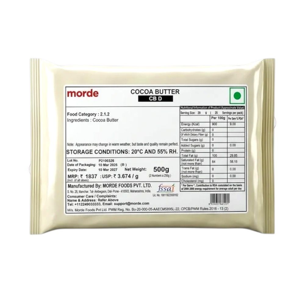 Morde Cocoa Butter 500gm