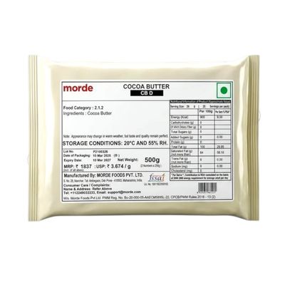 Morde Cocoa Butter 500gm