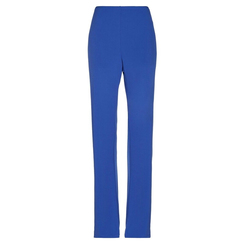 Women’s Fluid Blue Pants with Elastic Waist