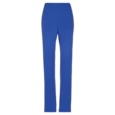 Women’s Fluid Blue Pants with Elastic Waist