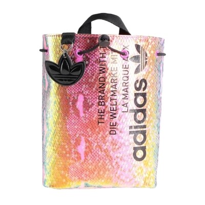 Women&#39;s iridescent sports mini backpack