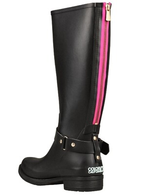 Bottes cavalières noires California Of Colors