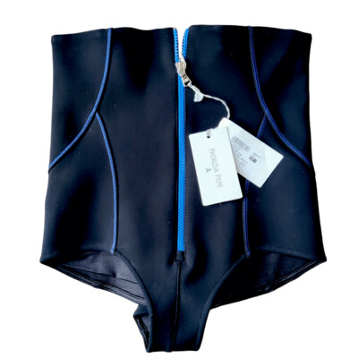 Short moulant bleu marine style rétro - Patrizia Pepe