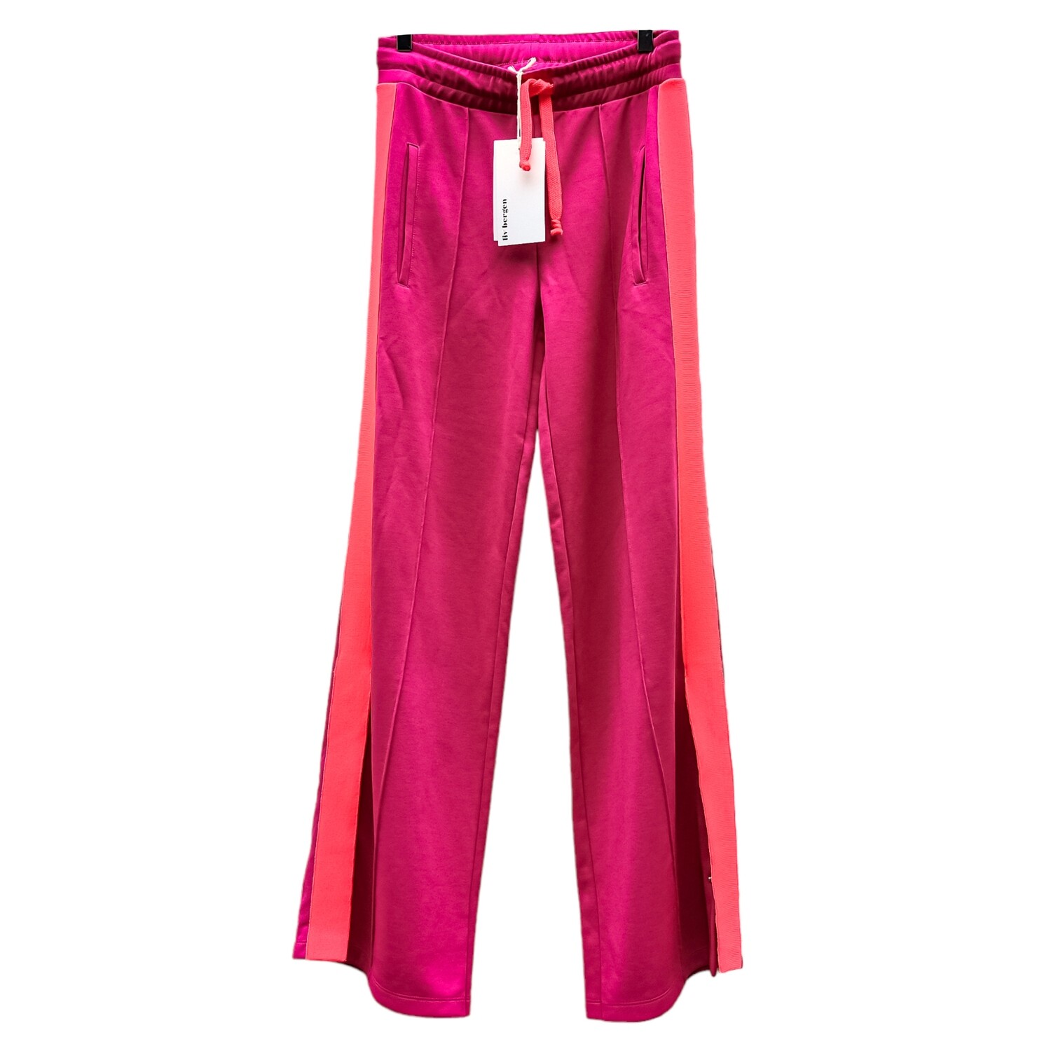Women&#39;s Fuchsia Pink Loose Jogger Pants