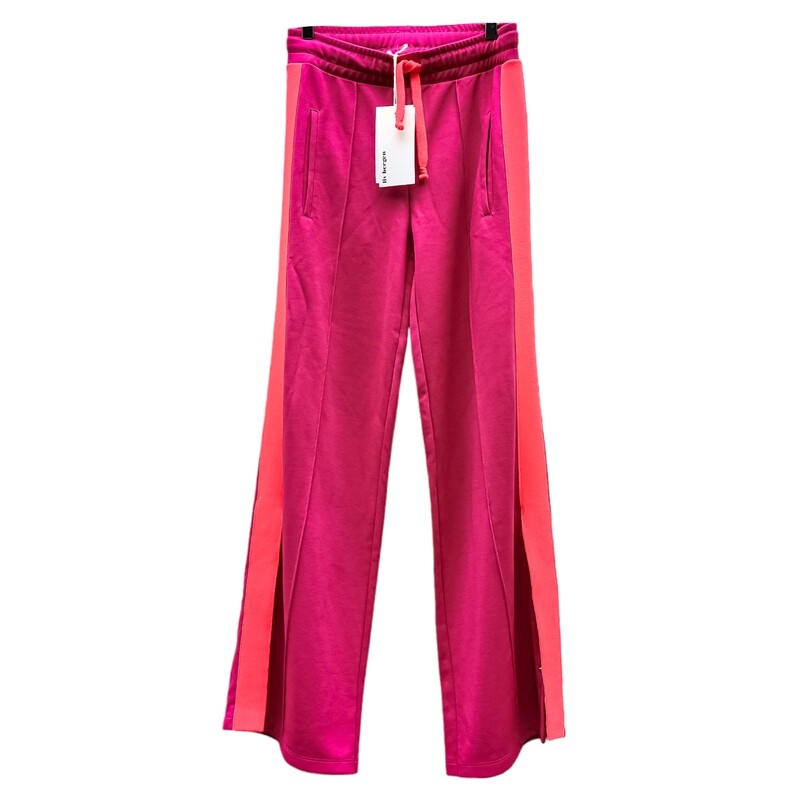 Women&#39;s Fuchsia Pink Loose Jogger Pants